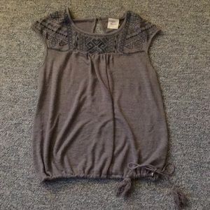 Knox Rose Gray Shirt (Size S)